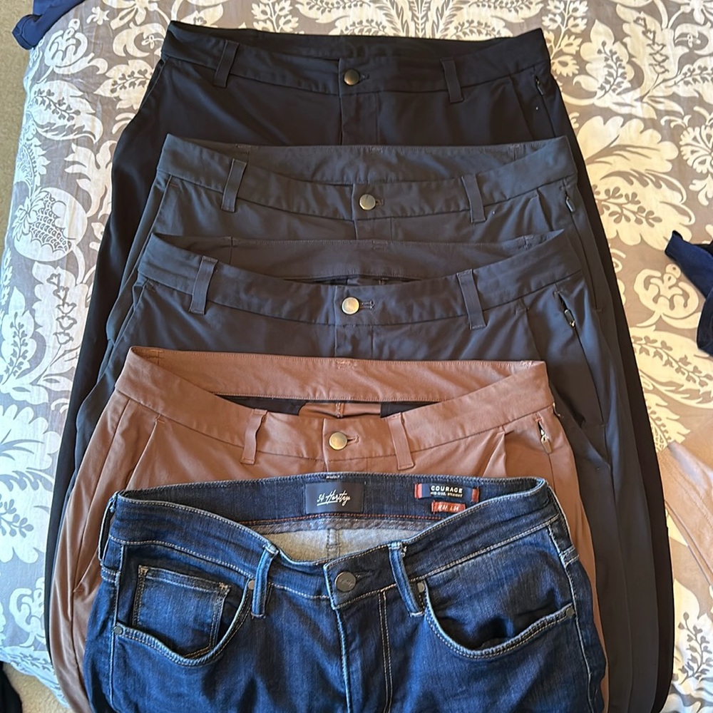 5 Lululemon/ 34 heritage bundle